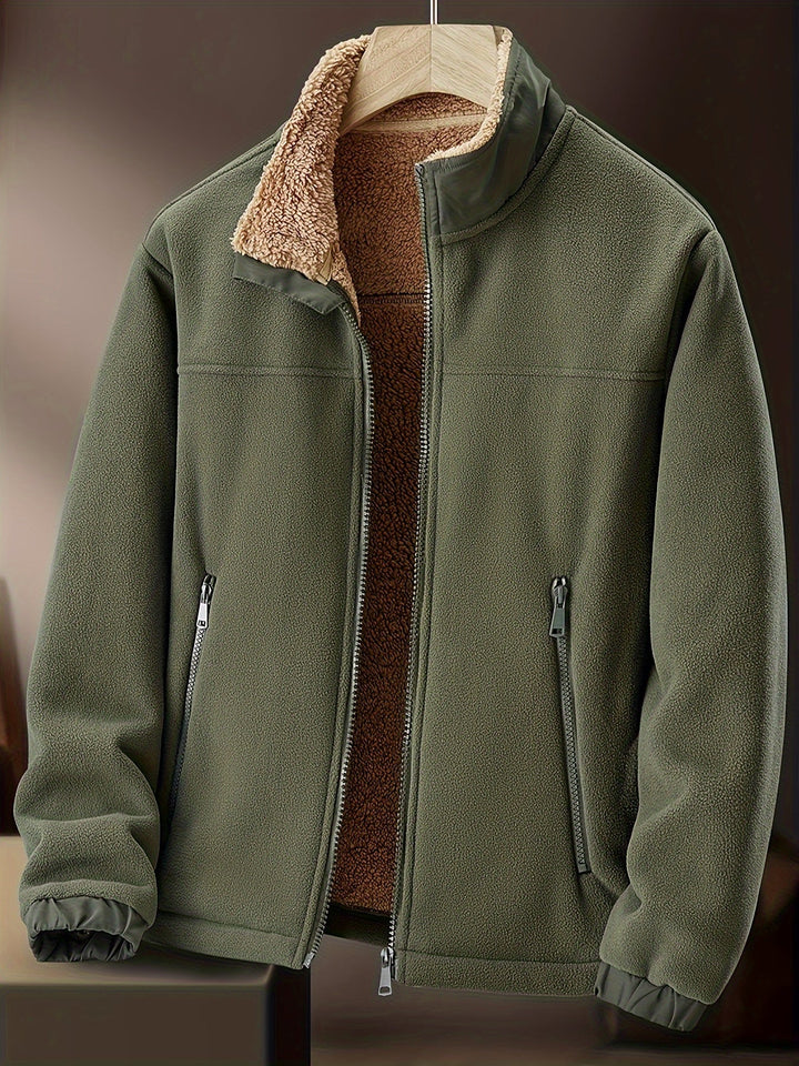 Tim | fleecevest met voering en rits voor heren