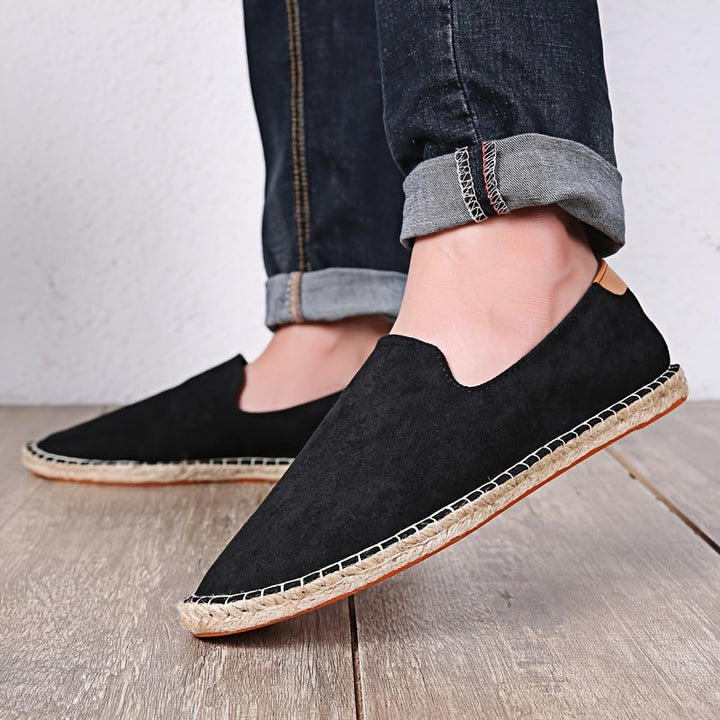 Handgemaakte heren loafers van canvas – licht, ademend en stijlvol voor zomerse dagen