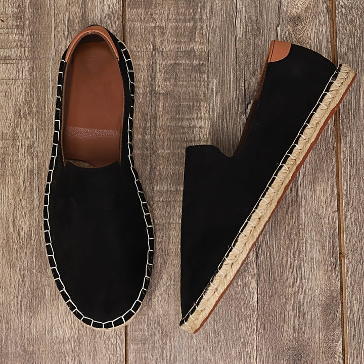 Handgemaakte heren loafers van canvas – licht, ademend en stijlvol voor zomerse dagen