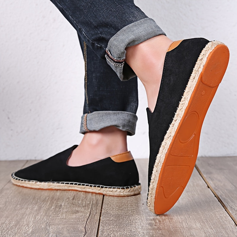 Handgemaakte heren loafers van canvas – licht, ademend en stijlvol voor zomerse dagen