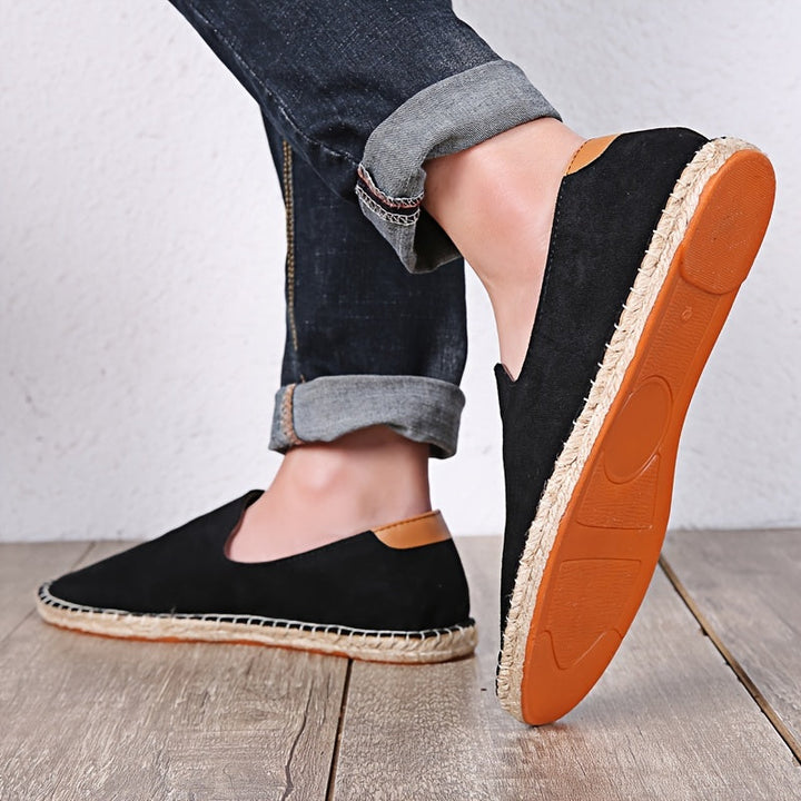 Handgemaakte heren loafers van canvas – licht, ademend en stijlvol voor zomerse dagen
