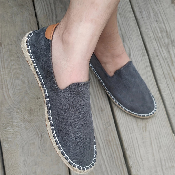 Handgemaakte heren loafers van canvas – licht, ademend en stijlvol voor zomerse dagen