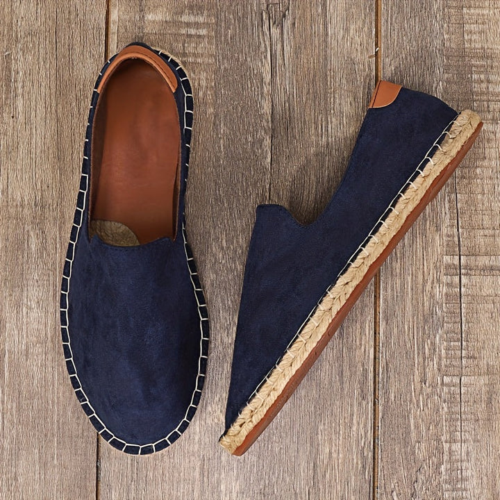 Handgemaakte heren loafers van canvas – licht, ademend en stijlvol voor zomerse dagen