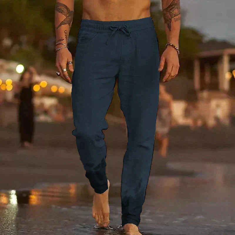 Heren linnen broek – Luchtig, stijlvol en perfect voor warme dagen