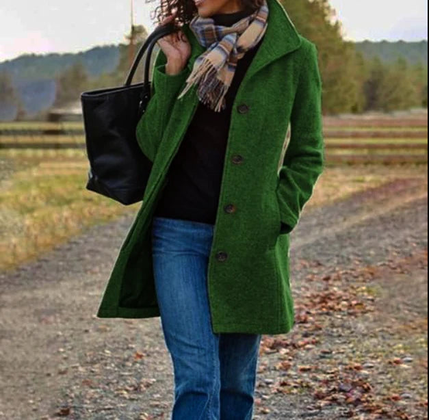 Noor | Lange winterjas voor dames
