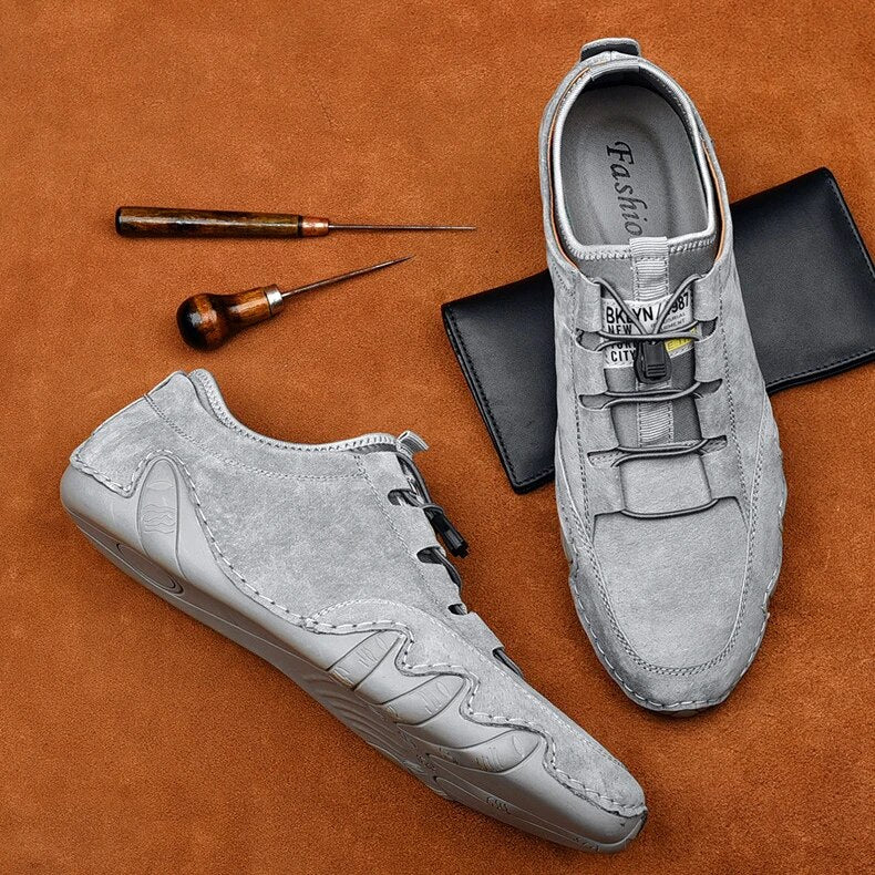 Echte leren heren loafers – tijdloos comfort en moeiteloze elegantie
