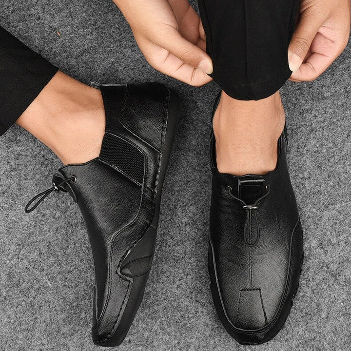Echte leren heren loafers – tijdloos comfort en moeiteloze elegantie
