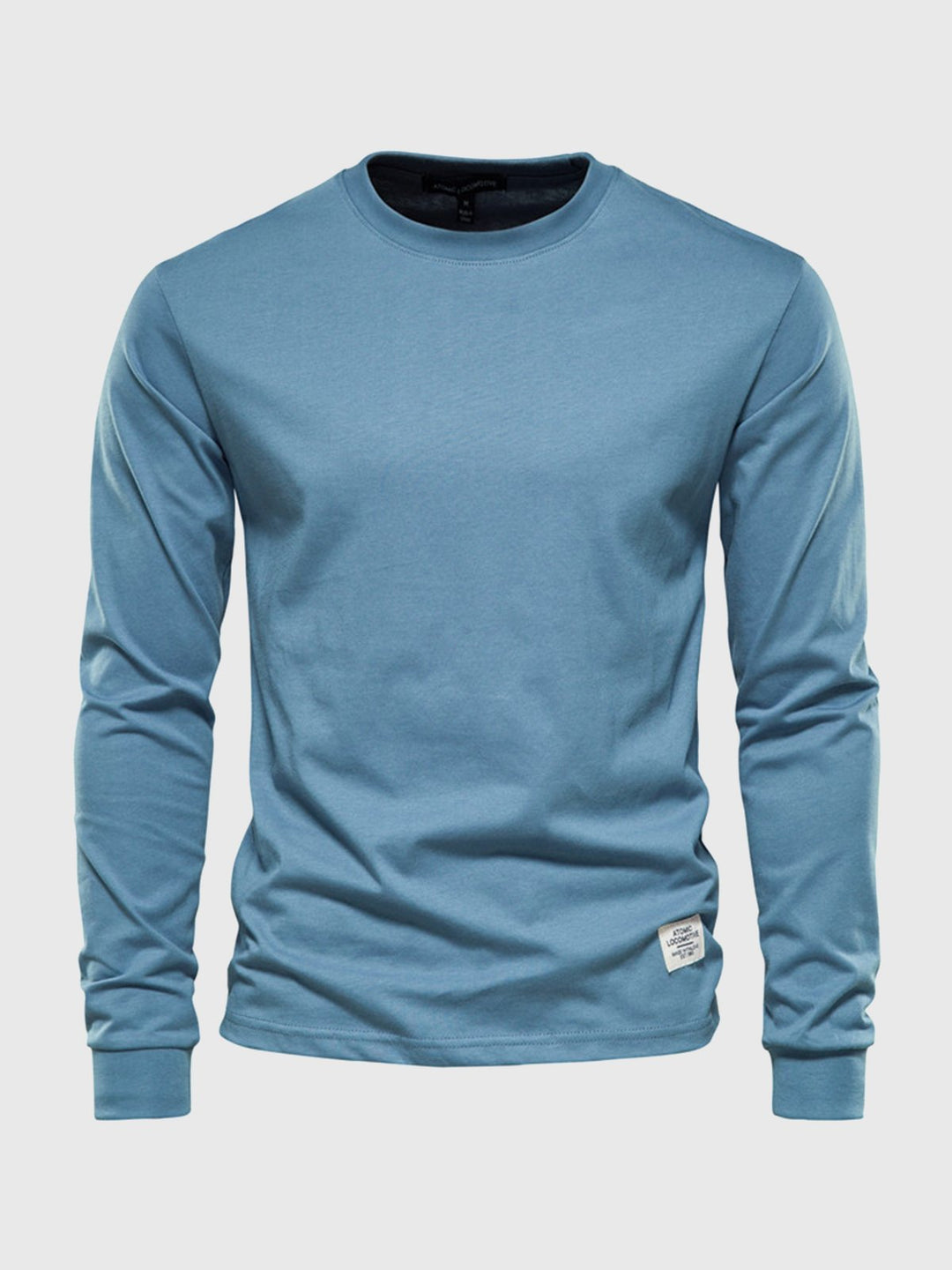 Lars | Zacht ademend katoen longsleeve shirt voor heren met tijdloze pasvorm