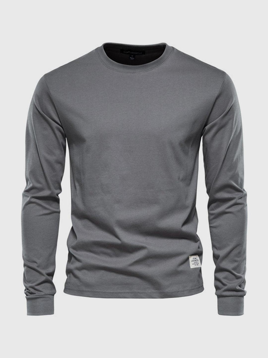 Lars | Zacht ademend katoen longsleeve shirt voor heren met tijdloze pasvorm