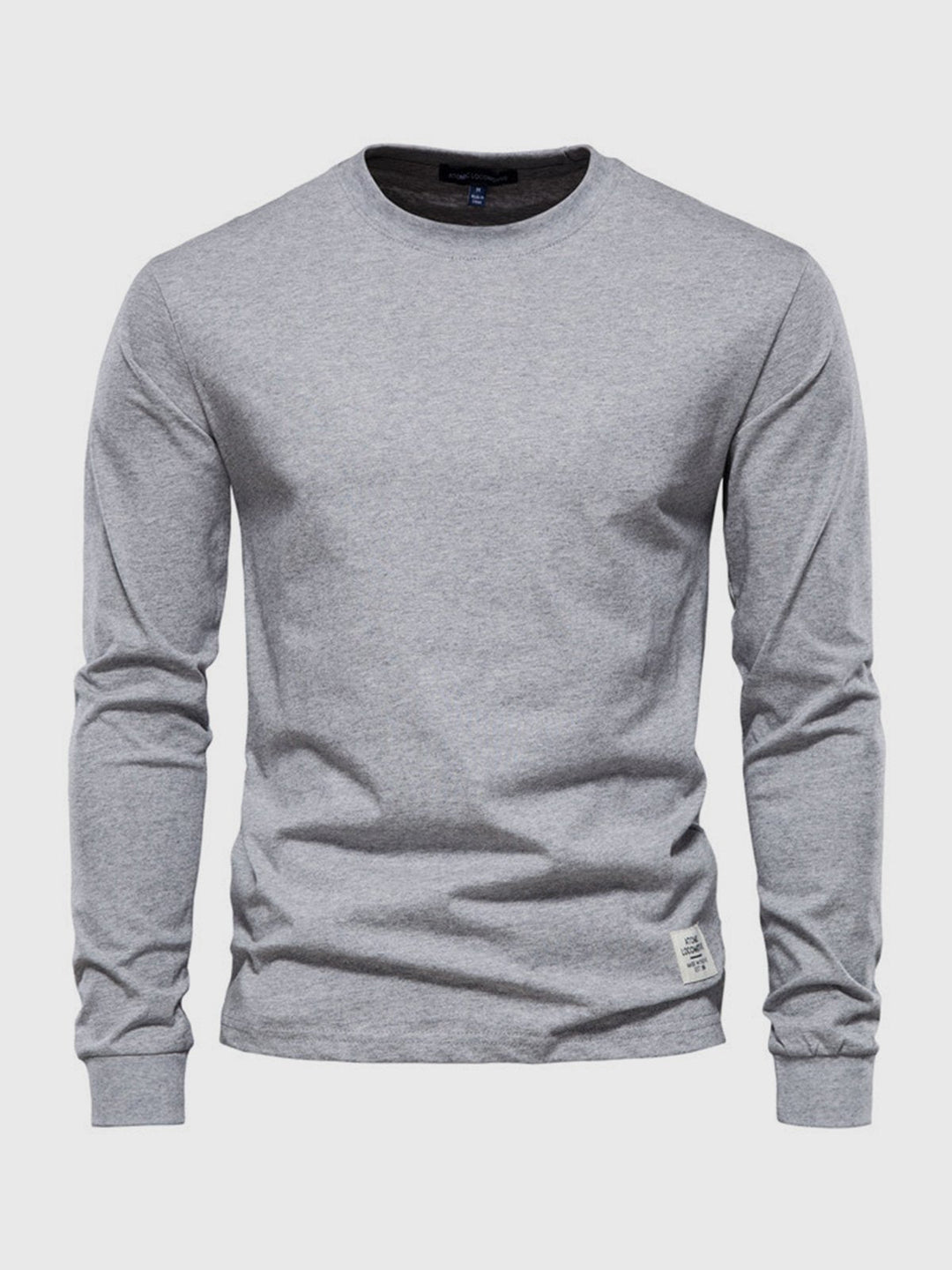 Lars | Zacht ademend katoen longsleeve shirt voor heren met tijdloze pasvorm