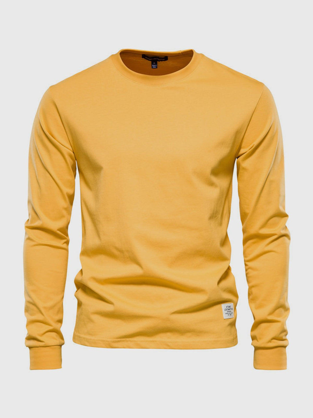 Lars | Zacht ademend katoen longsleeve shirt voor heren met tijdloze pasvorm
