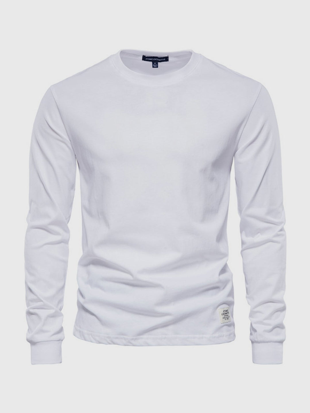 Lars | Zacht ademend katoen longsleeve shirt voor heren met tijdloze pasvorm