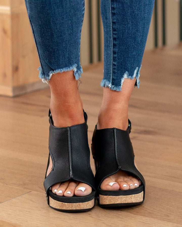 Emma - Dames Sandalen met Sleehak