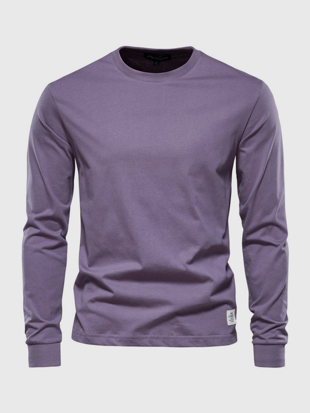 Lars | Zacht ademend katoen longsleeve shirt voor heren met tijdloze pasvorm