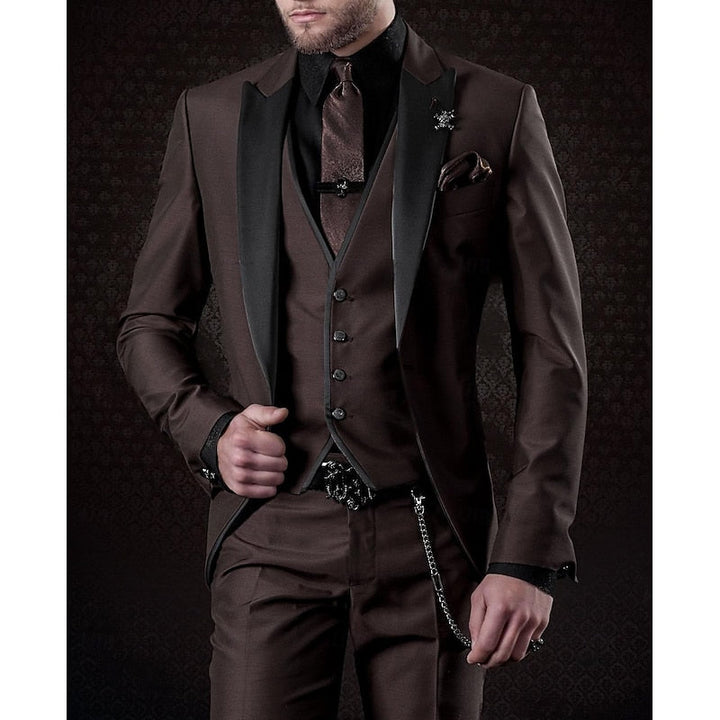 Adrian | Luxe 3-delig linnenpak voor heren met elegante en tijdloze snit