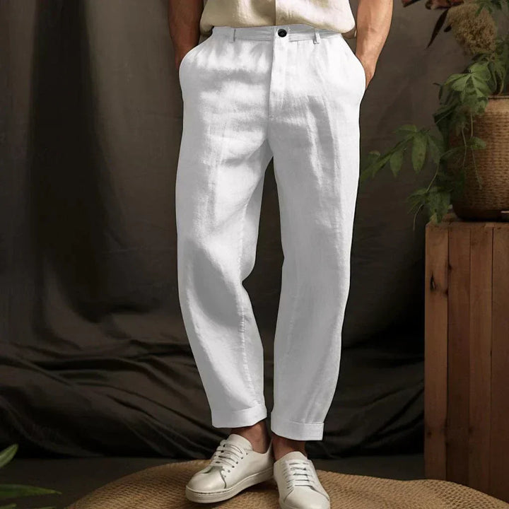 Heren linnenbroek zomer – Luchtig, casual en comfortabel voor warme dagen