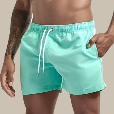 Heren zwemshort basic – Tijdloos design en sneldrogend comfort voor strand en zwembad