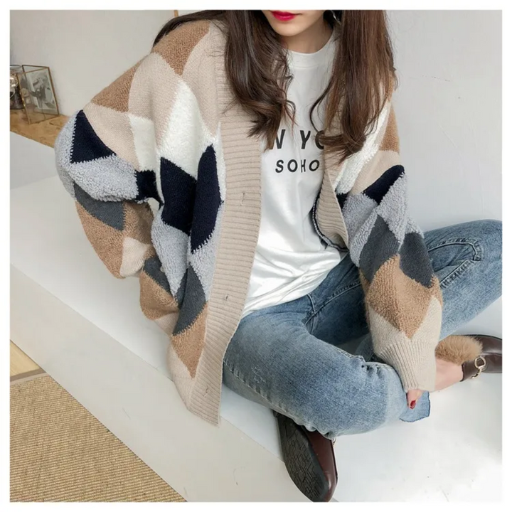 Celine - Oversized Gebreid Vest - Cool & Trendy