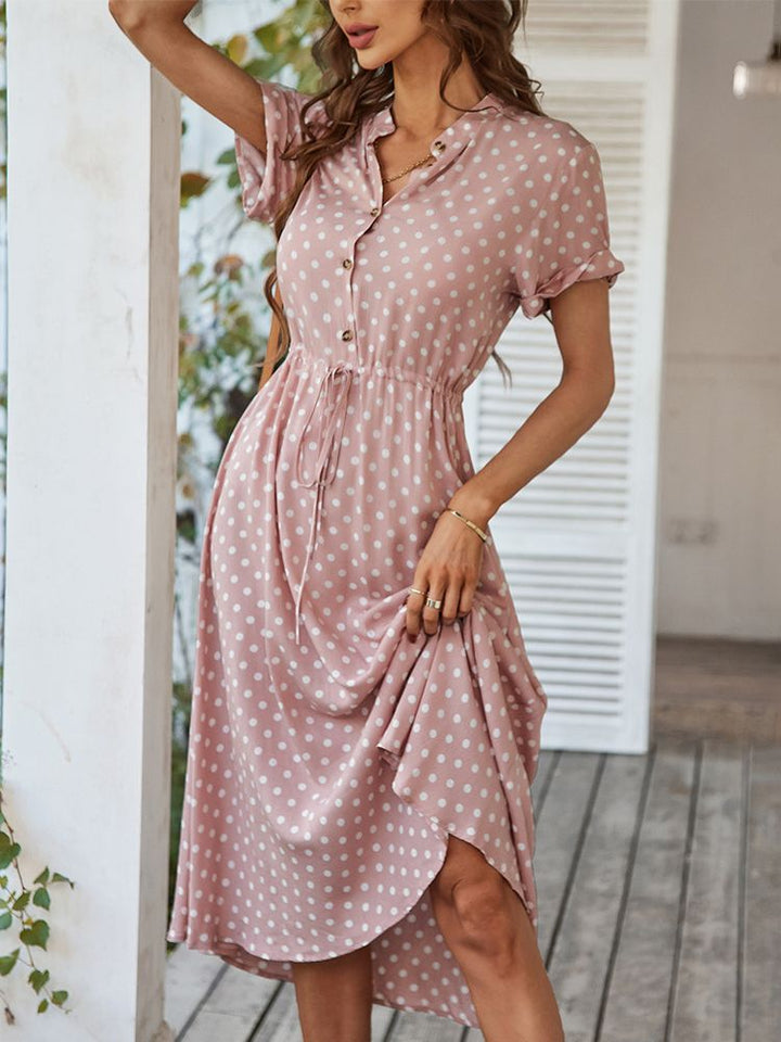 Vera - Dames Midi-jurk - Minimalistisch en stijlvol