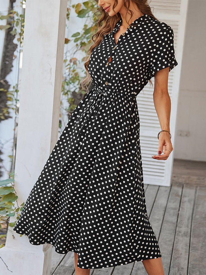 Vera - Dames Midi-jurk - Minimalistisch en stijlvol