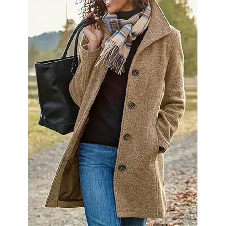 Noor | Lange winterjas voor dames