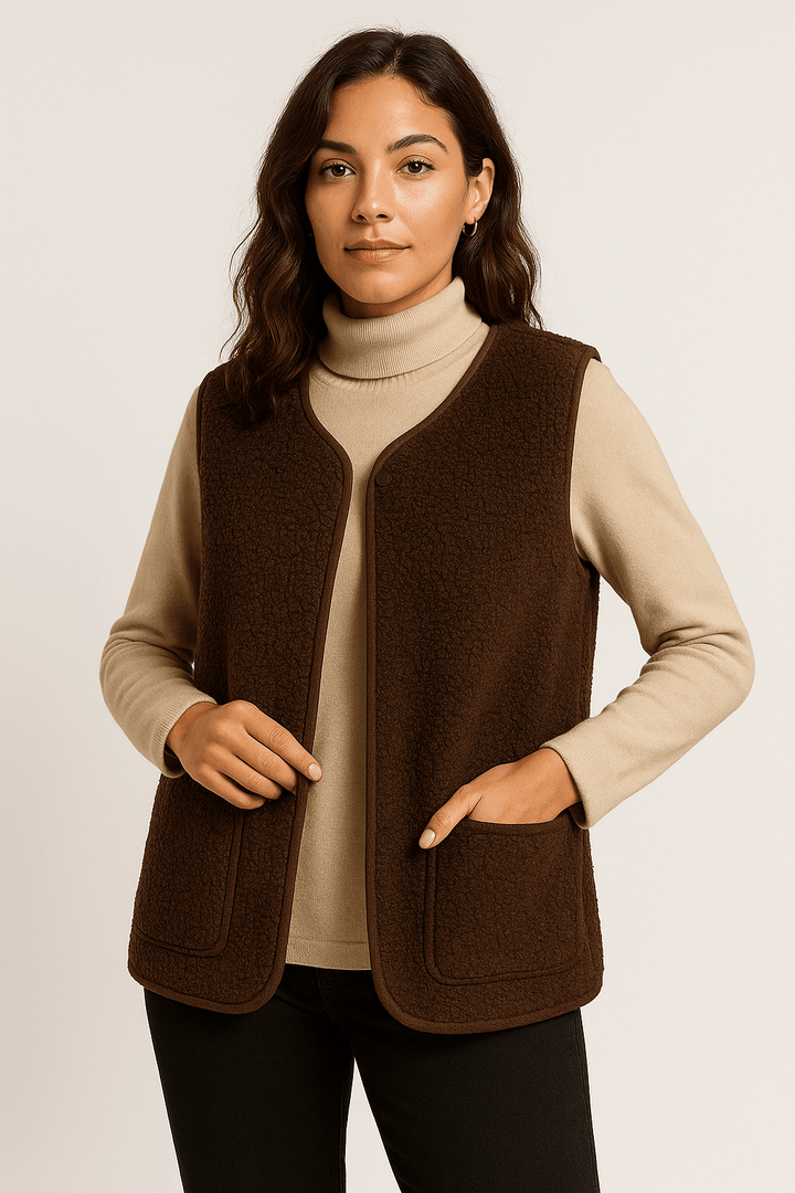 Sanne | Zachte bodywarmer voor dames