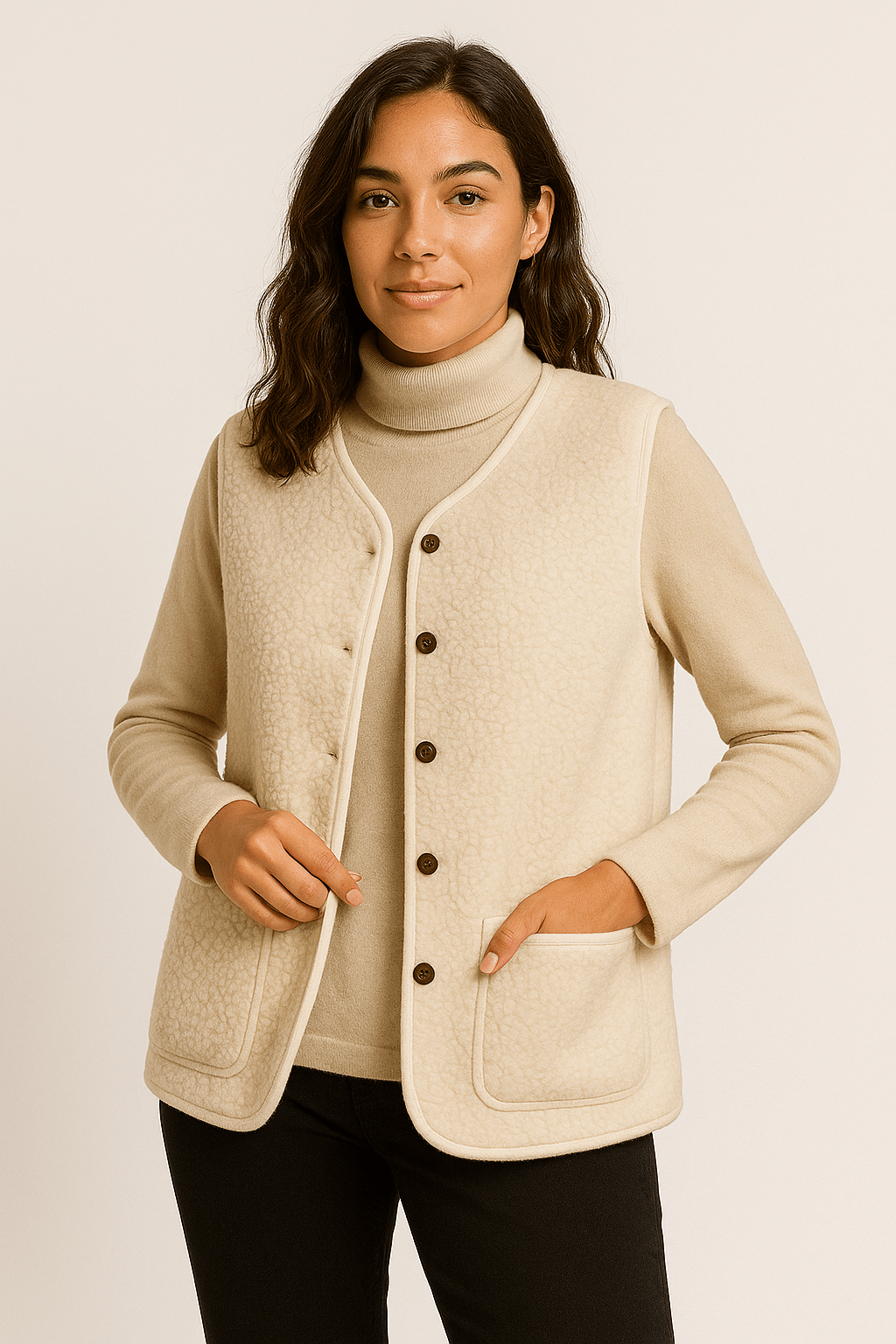 Sanne | Zachte bodywarmer voor dames