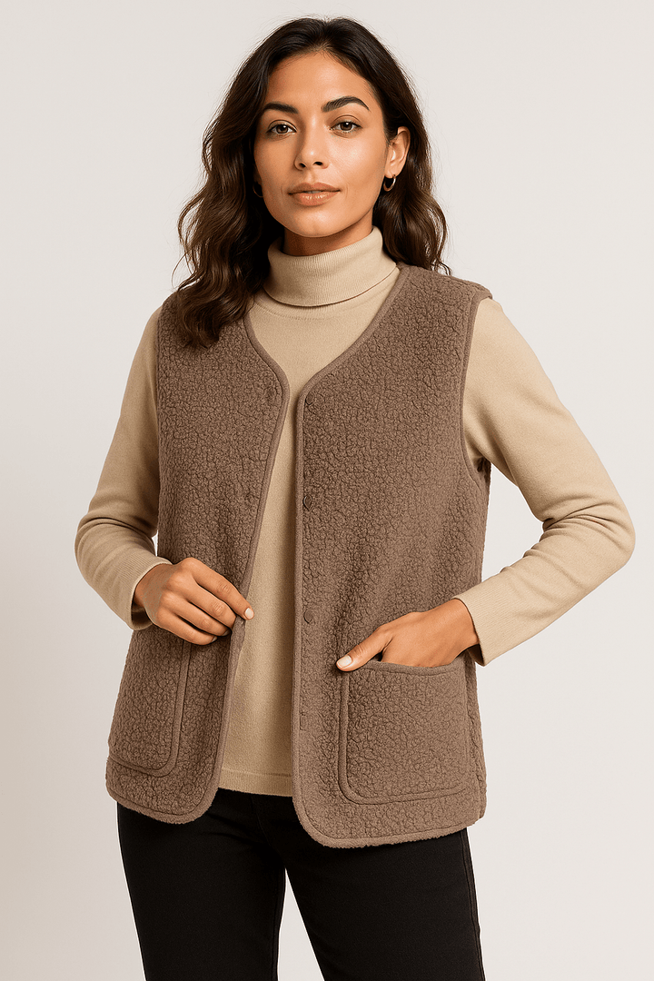 Sanne | Zachte bodywarmer voor dames