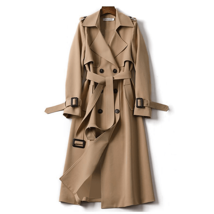 Mila | Lange trenchcoat voor dames