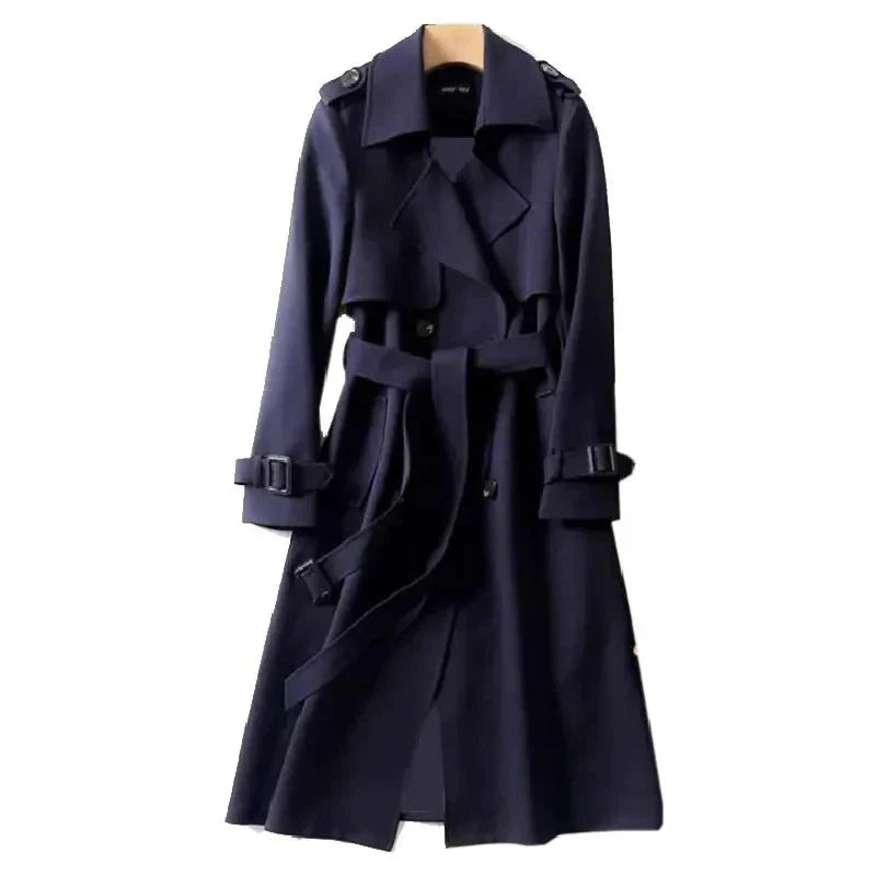 Mila | Lange trenchcoat voor dames