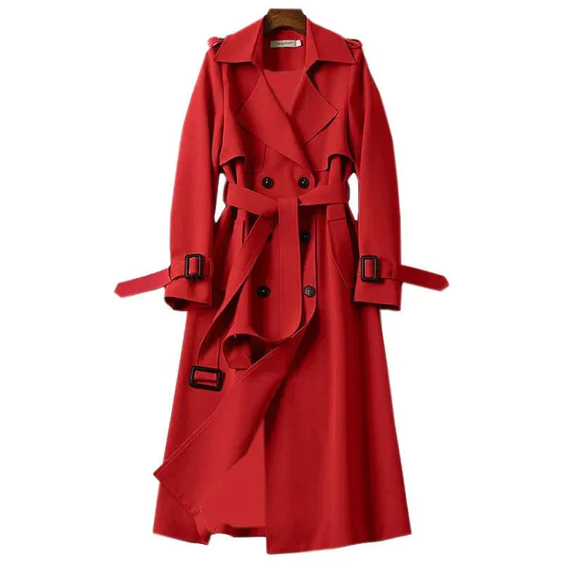Mila | Lange trenchcoat voor dames