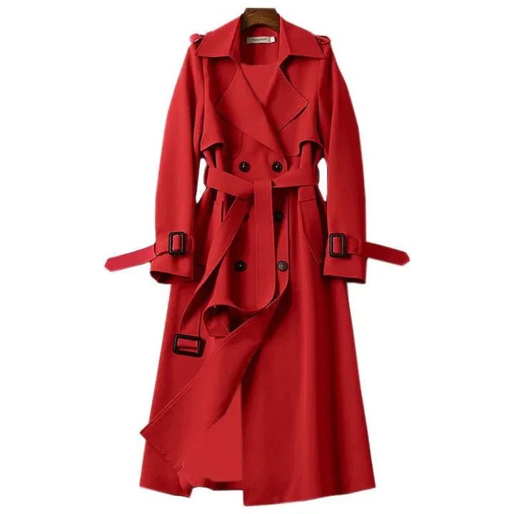 Mila | Lange trenchcoat voor dames