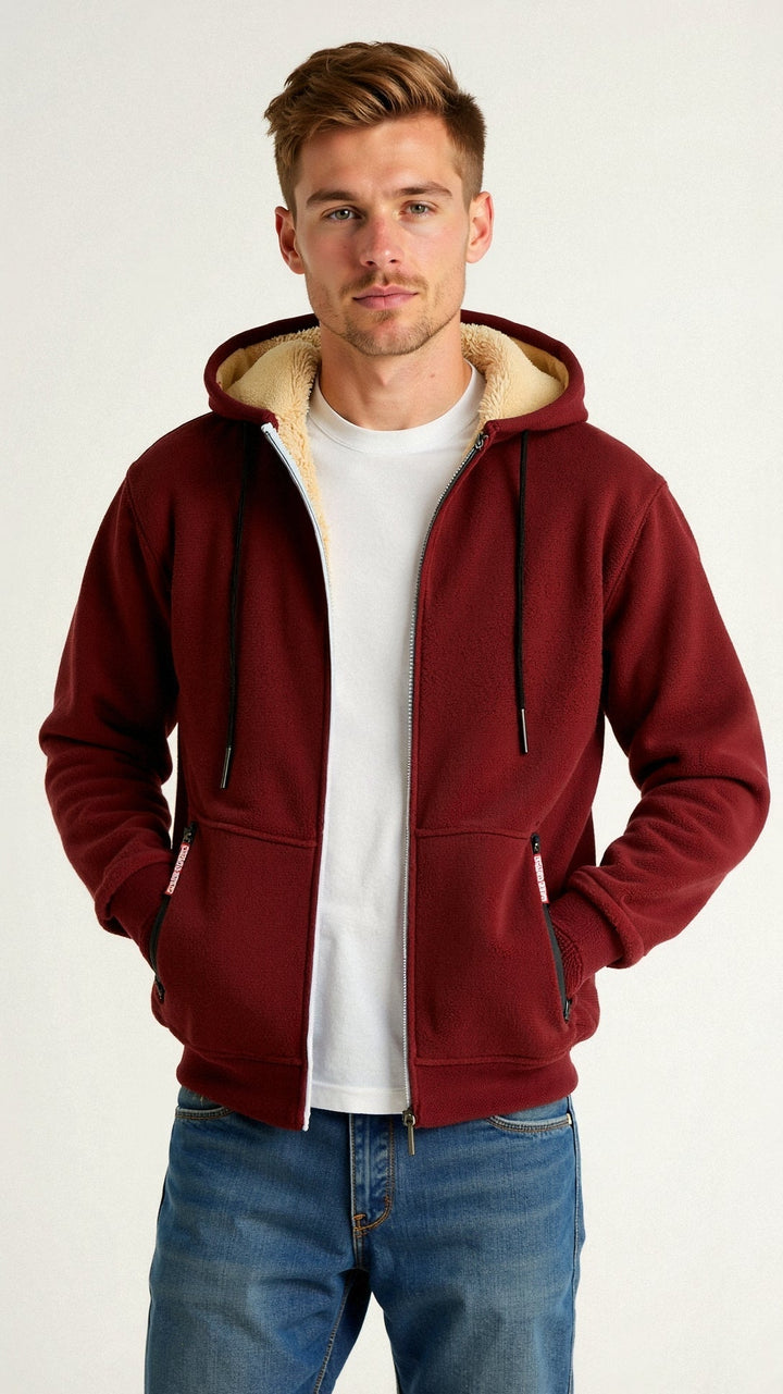 Sven | Gewatteerde hoodie voor heren