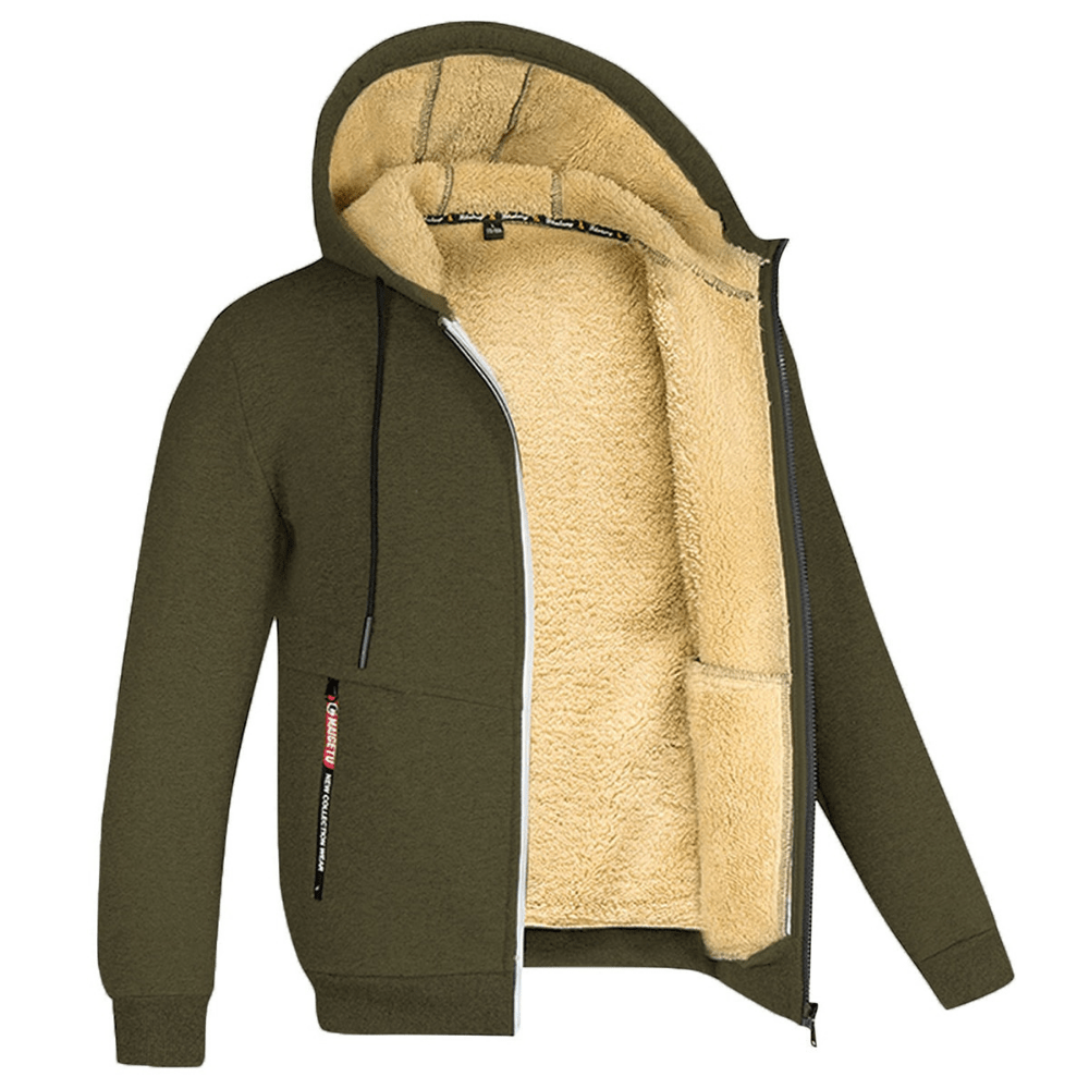 Sven | Gewatteerde hoodie voor heren