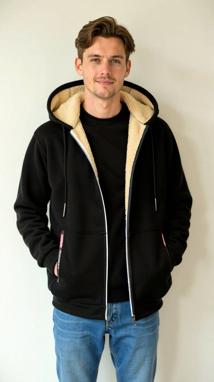 Sven | Gewatteerde hoodie voor heren