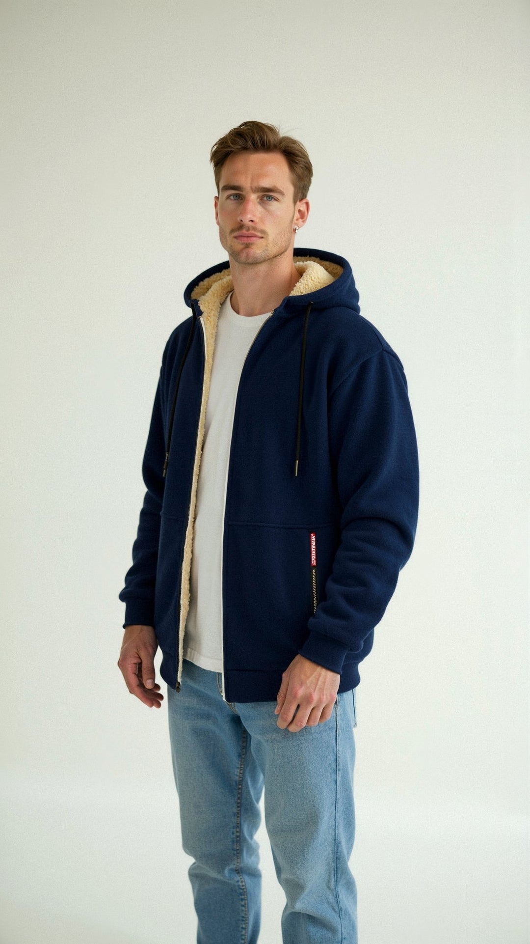 Sven | Gewatteerde hoodie voor heren