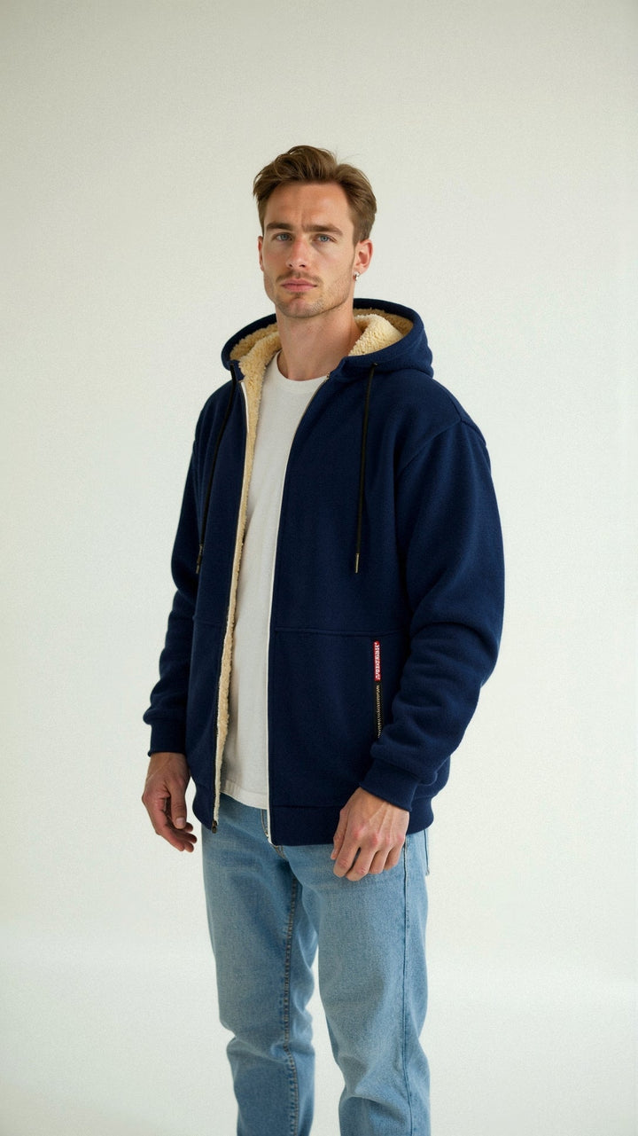 Sven | Gewatteerde hoodie voor heren
