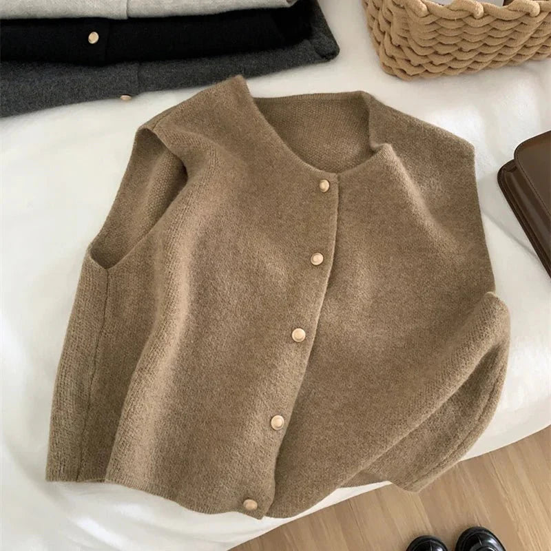 Maud | Gebreide bodywarmer voor dames