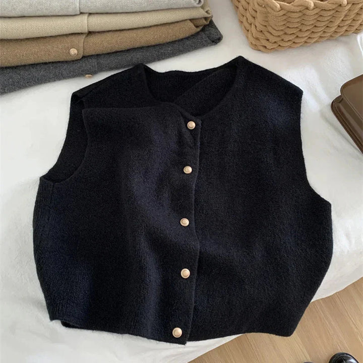 Maud | Gebreide bodywarmer voor dames
