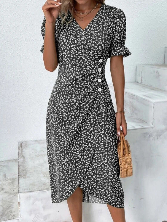 Zomerjurk voor dames met flatterende pasvorm en speelse prints
