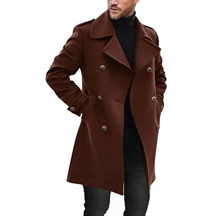 Ruben | Winter peacoat voor heren