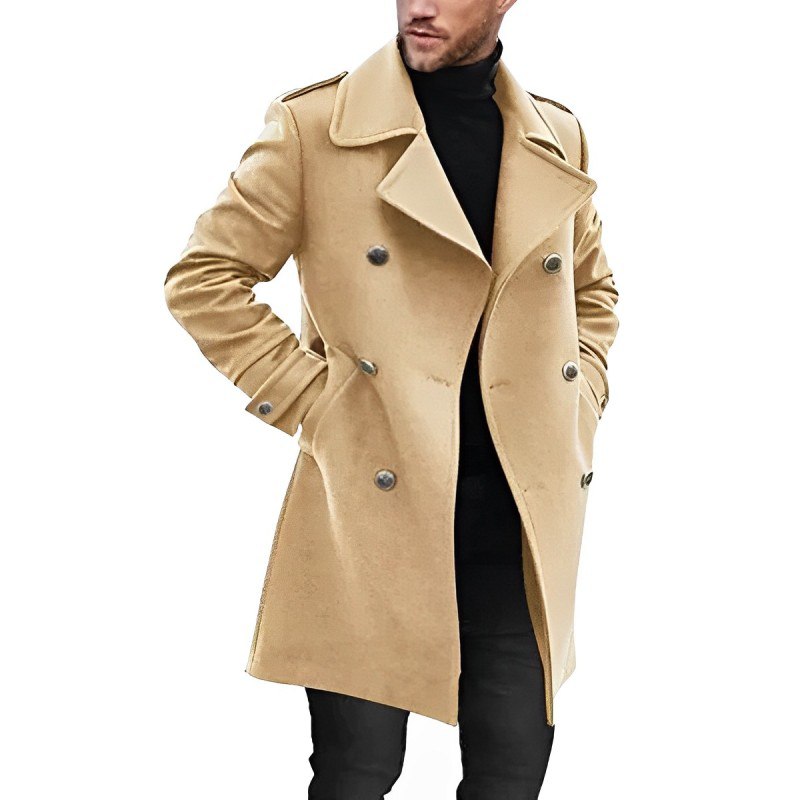 Ruben | Winter peacoat voor heren