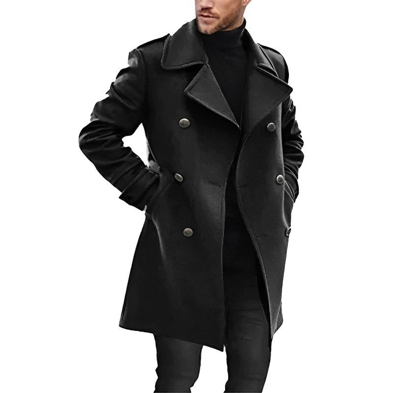 Ruben | Winter peacoat voor heren
