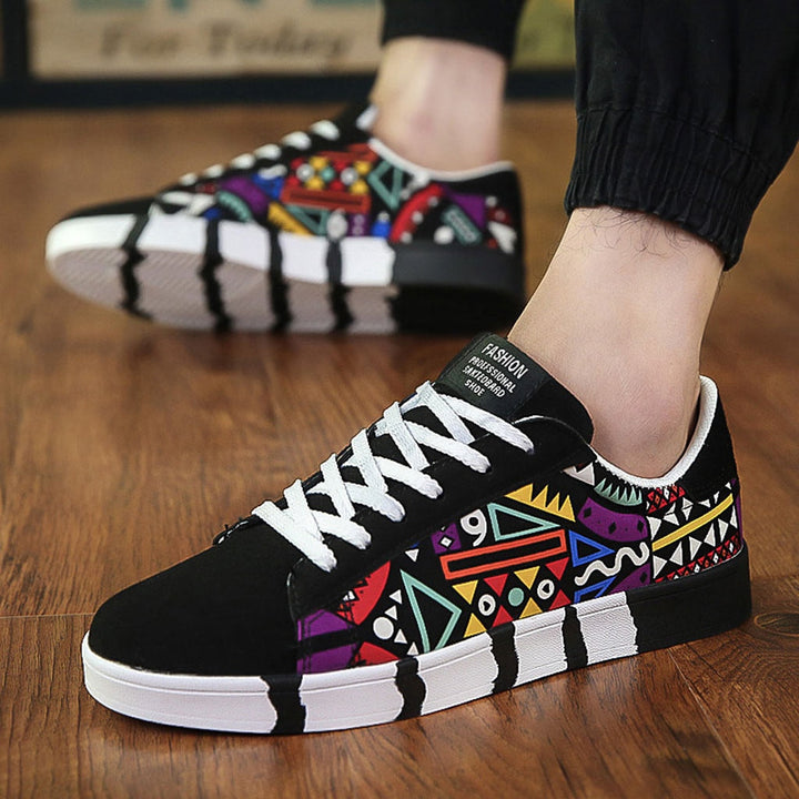 Kleurrijke heren sneakers – modern design en comfort voor dagelijks gebruik