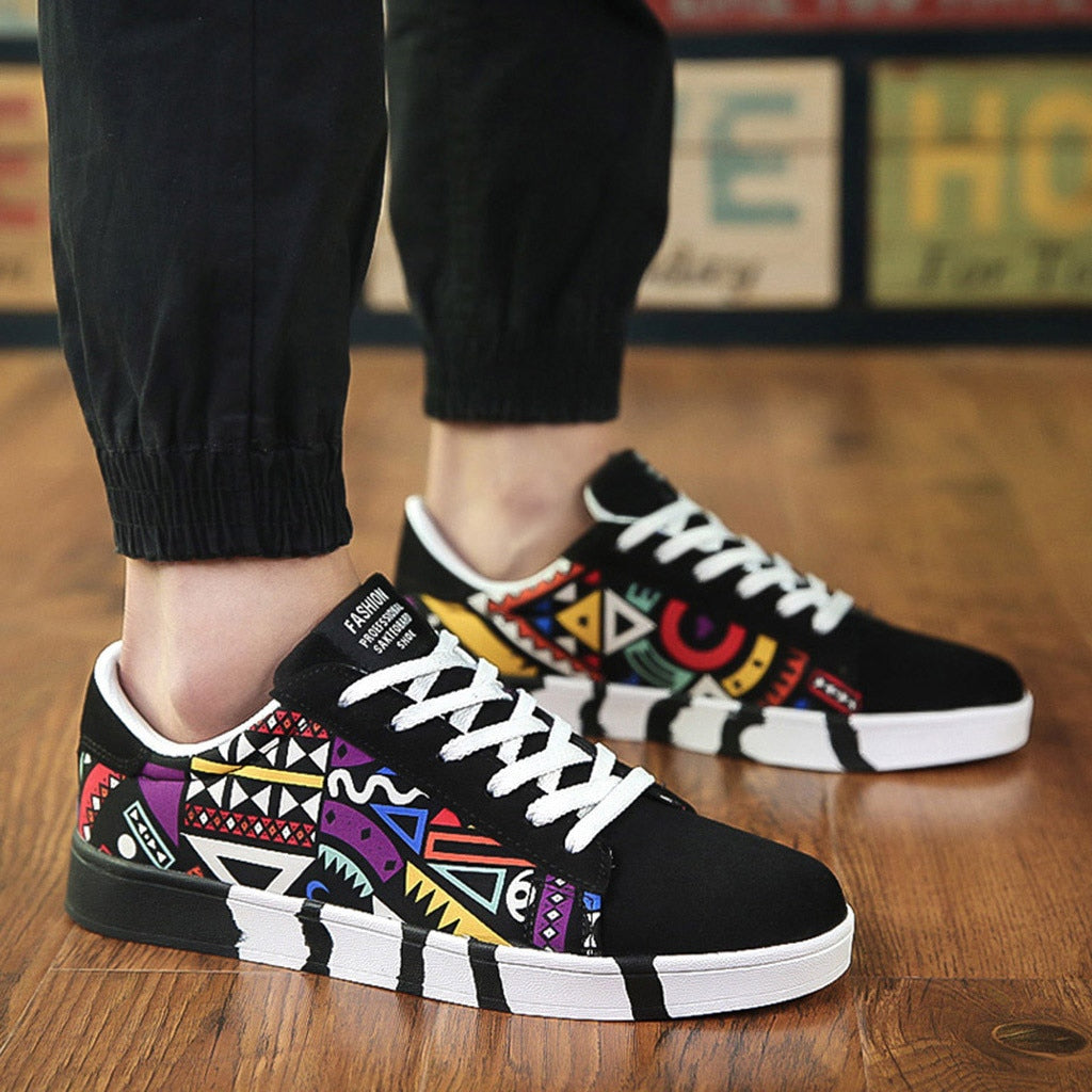 Kleurrijke heren sneakers – modern design en comfort voor dagelijks gebruik