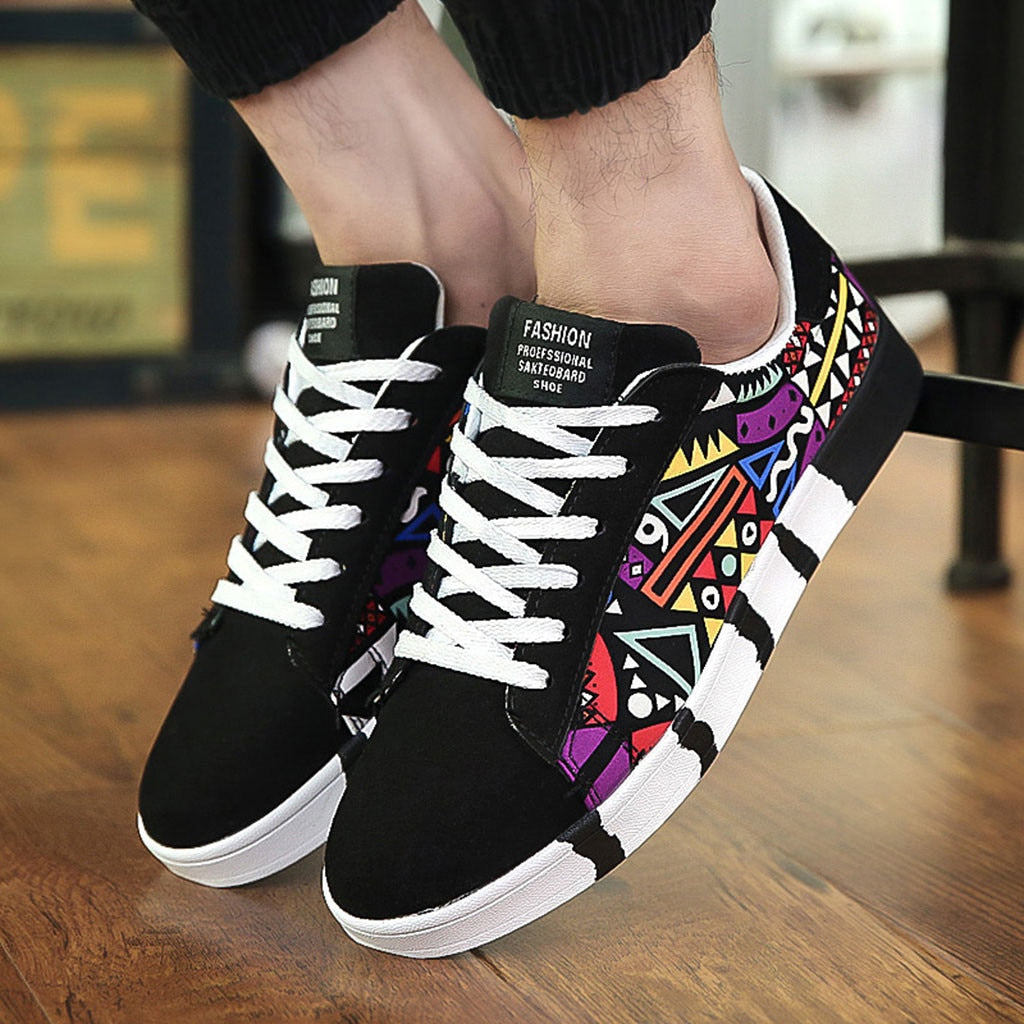 Kleurrijke heren sneakers – modern design en comfort voor dagelijks gebruik
