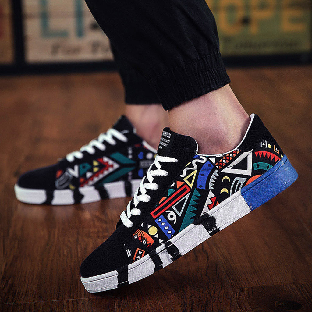 Kleurrijke heren sneakers – modern design en comfort voor dagelijks gebruik