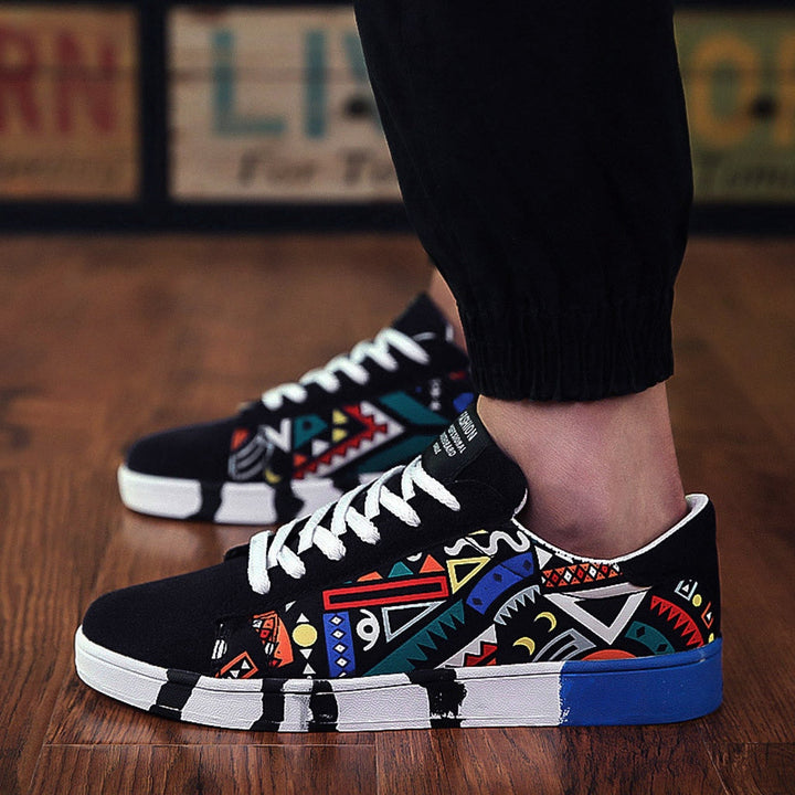 Kleurrijke heren sneakers – modern design en comfort voor dagelijks gebruik