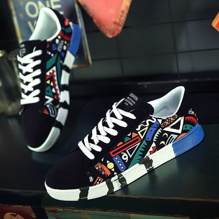 Kleurrijke heren sneakers – modern design en comfort voor dagelijks gebruik