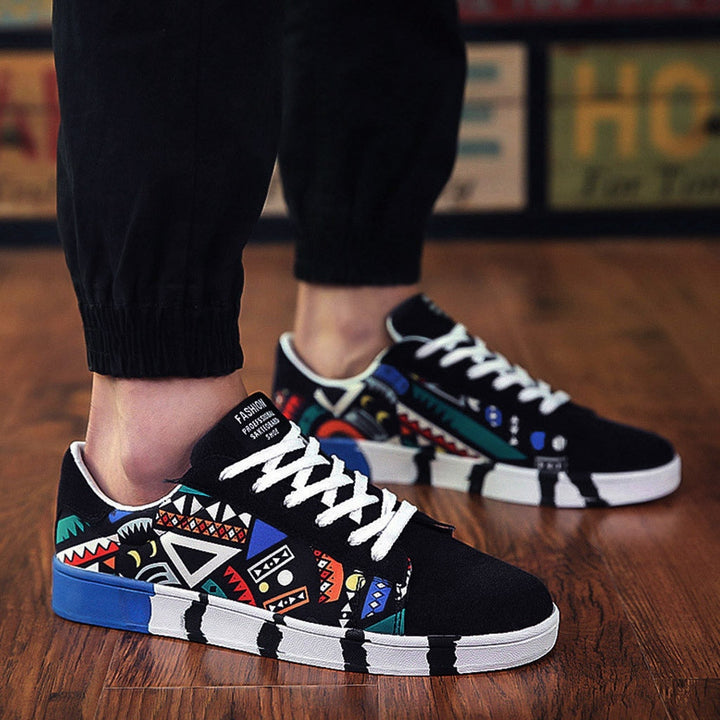 Kleurrijke heren sneakers – modern design en comfort voor dagelijks gebruik